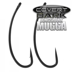 Carp Hooks Gardner Covert Dark Longshank Mugga Hooks Barbless
