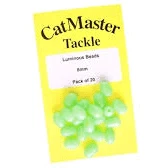 CatMaster Luminous Oval Beads Green 5mm X 8mm Catfish Terminal