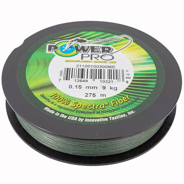 Shimano Sea Line PowerPro Braid Moss Green 275m 3 Shimano Sea Line PowerPro Braid Moss Green 275m