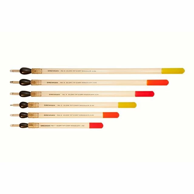 Drennan Glow Tip Carp Waggler Floats 3 Drennan Glow Tip Carp Waggler Floats