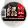 Fox Rage Drop N Jig Flurocarbon Line 50m Predator Lines