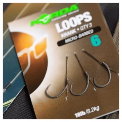 Korda Loops Krank Barbless Ready Carp Rigs