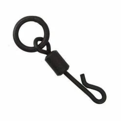 Carp Terminal Gardner Covert XT Flexi-Ring Kwik Lok Swivels Size 12 Anti Glare