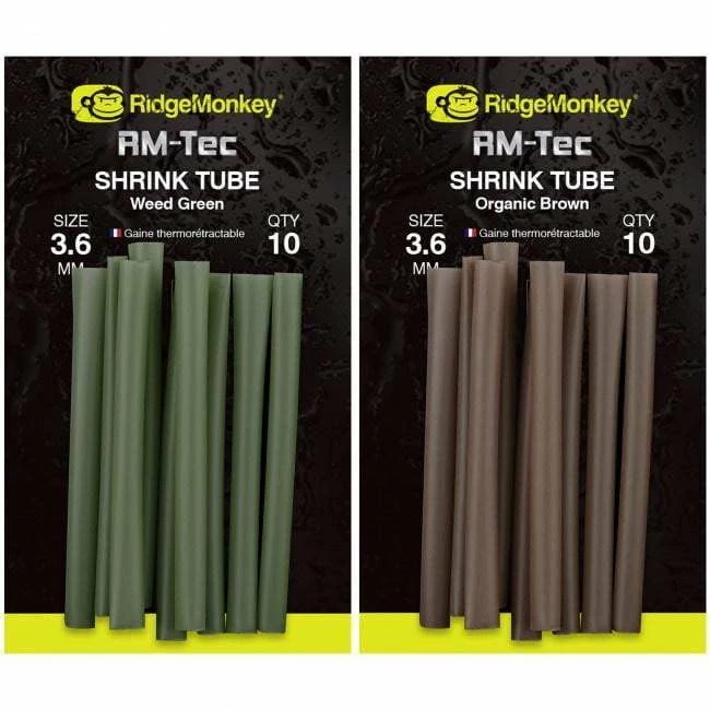 RidgeMonkey RM-Tec Shrink Tube 3.6mm Carp Terminal 3 RidgeMonkey RM-Tec Shrink Tube 3.6mm Carp Terminal