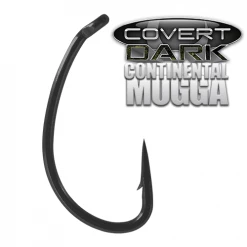 Gardner Covert Dark Continental Mugga Hooks Barbed Carp Hooks
