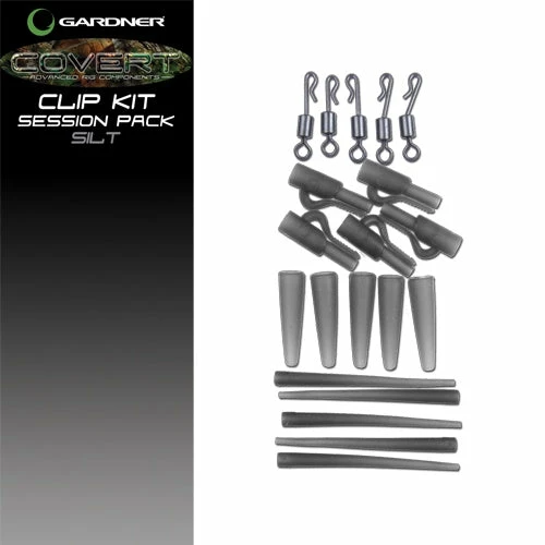 Gardner Covert Clip Kit Session Pack(Solid Colours) Carp Terminal 3 Gardner Covert Clip Kit Session Pack(Solid Colours) Carp Terminal