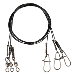 Savage Gear Black7 Spin Trace 20cm 7kg Pike Wire & Traces