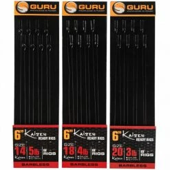 Guru Kaizen Pole Rigs 6" Size 18 (0.13mm) Ready Tied Pole / Commercial Rigs
