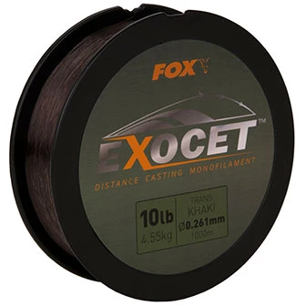 Carp Line Fox Exocet Mono Line Trans Khaki 3 Carp Line Fox Exocet Mono Line Trans Khaki