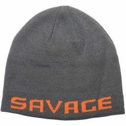 Savage Gear Logo Beanie Rock Grey/Orange