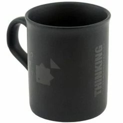 THINKING ANGLERS MATTE BLACK MUG Camping & Cooking