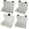 Predator Storage Boxes Fox Rage Stack N Store Box Full Compartment Clear