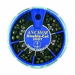 Anchor Tackle ANCHOR 6 DIV DISPENSER BLUE SHOT Commercial Terminal