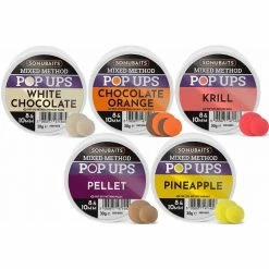 Sonubaits Mixed Method Pop Ups Chocolate Orange 8 &10mm Pop-ups