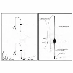 Catfish Terminal CatMaster Suspended Leech & Worm SS Rig