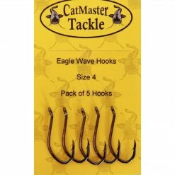 CatMaster Eagle Wave Hooks Barbed Catfish Terminal