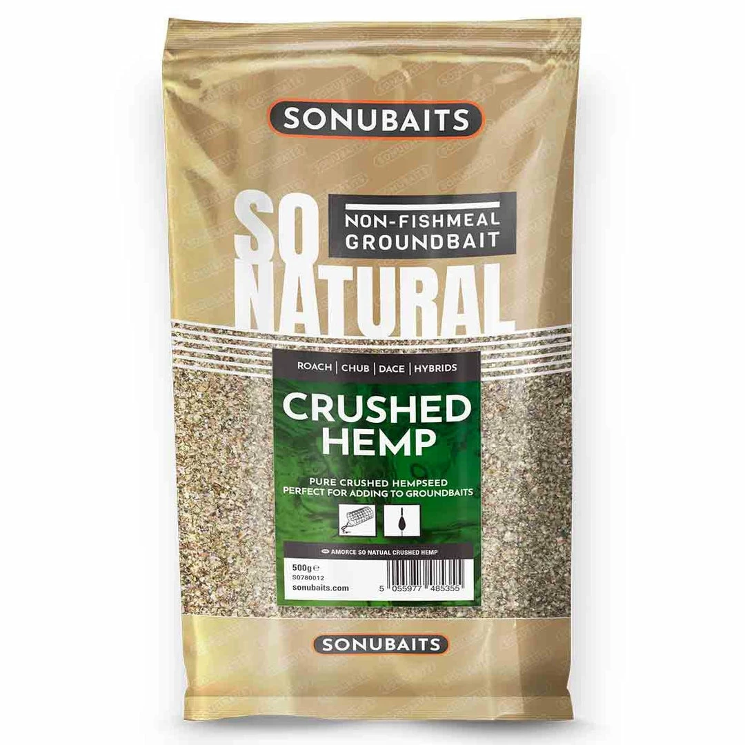 Ground Bait Sonubaits So Natural Crushed Hemp 500g 3 Ground Bait Sonubaits So Natural Crushed Hemp 500g