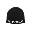 Hats & Caps Savage Gear Logo Beanie Black/White