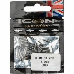 Leeda Icon Slim Crimps 1.00mm Sea Terminal