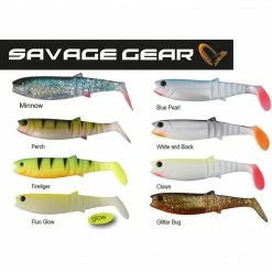 Soft Plastic Baits Savage Gear Cannibal Shads 12.5cm Singles