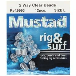 MUSTAD CLEAR BEADS 2WAY Sea Terminal