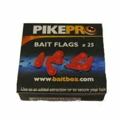 PikePro Bait Flags Orange(pk Of 25)