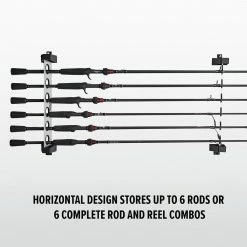 Abu Garcia Horizontal 6 Rod Rack Rod Racks & Holders
