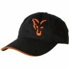 Fox Black/Orange Baseball Cap Hats & Caps 2 Fox Black/Orange Baseball Cap Hats & Caps