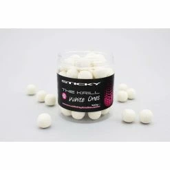 Sticky Baits Hookbaits The Krill White Ones Wafters 16mm