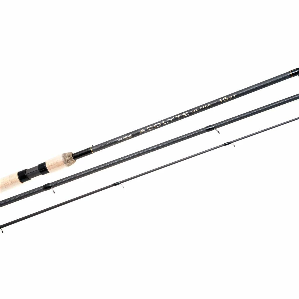 Commercial Rods Drennan Acolyte Ultra 15ft Float Rod 3 Commercial Rods Drennan Acolyte Ultra 15ft Float Rod