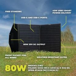 RidgeMonkey Vault C-Smart PD 80W Solar Panel