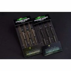 Korda Leadcore Leaders - Hybrid Lead Clip QC Swivel Weed 1m Carp Terminal