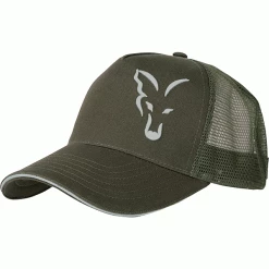 Hats & Caps Fox Green Silver Trucker Cap
