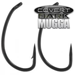 Carp Hooks Gardner Covert Dark Mugga Hooks Barbed