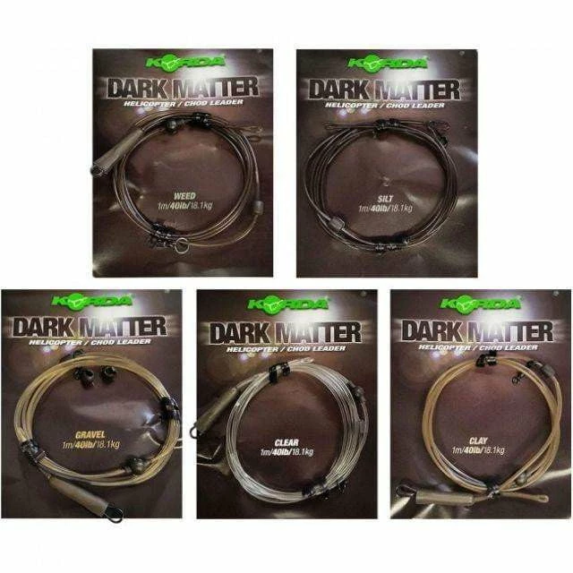 Carp Terminal Korda Dark Matter Heli Leader 30lb 3 Carp Terminal Korda Dark Matter Heli Leader 30lb