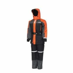 Fishing Suits Dam Outbreak Thermo Suit 2pcs Fluo/Orange/Black