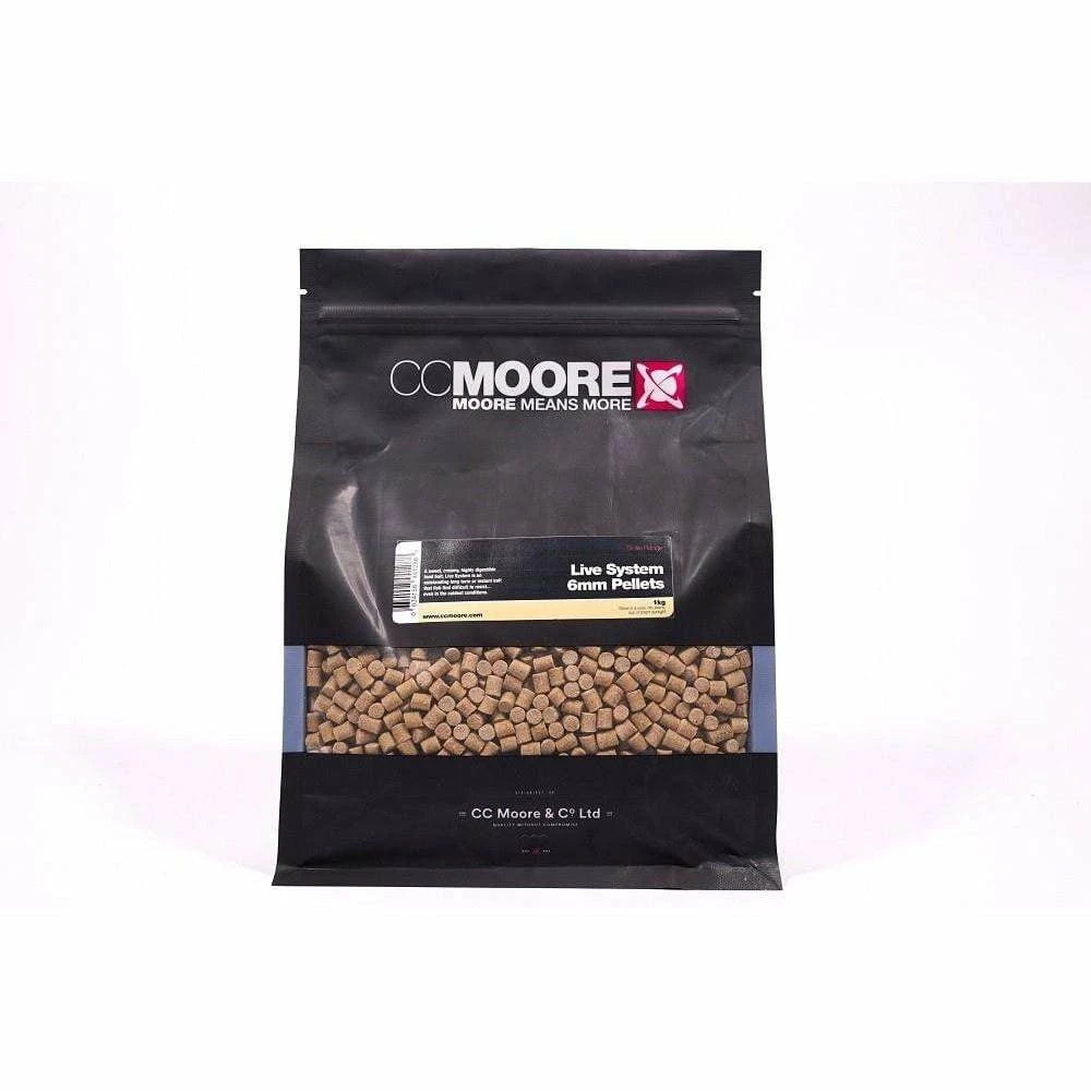 C C Moore Live System Pellets 1kg 6mm 3 C C Moore Live System Pellets 1kg 6mm