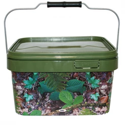 NGT Square Camo Bucket Carp Luggage