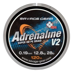Savage Gear HD4 Adrenaline V2 120m Grey
