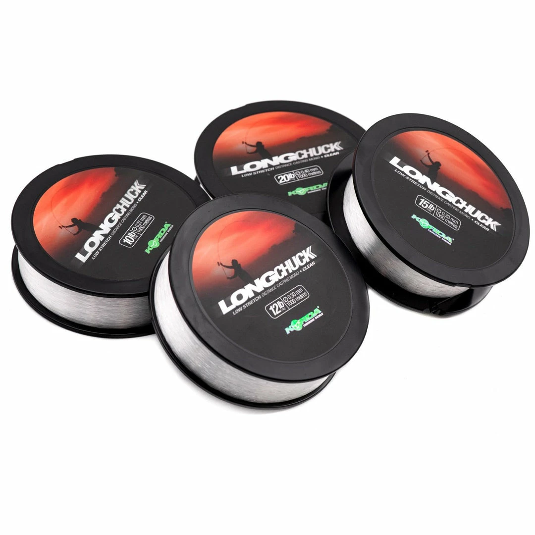 Carp Line Korda LongChuck Main Line Clear 3 Carp Line Korda LongChuck Main Line Clear