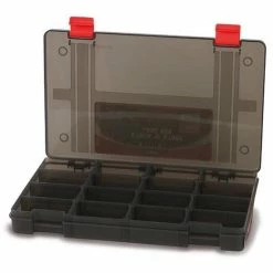 Fox Rage Stack N Store Box 16 Compartments Large Shallow Predator Storage Boxes