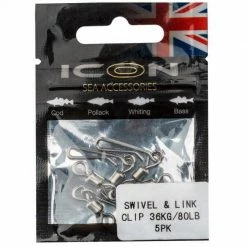 Sea Terminal Icon Swivel & Link 80lb