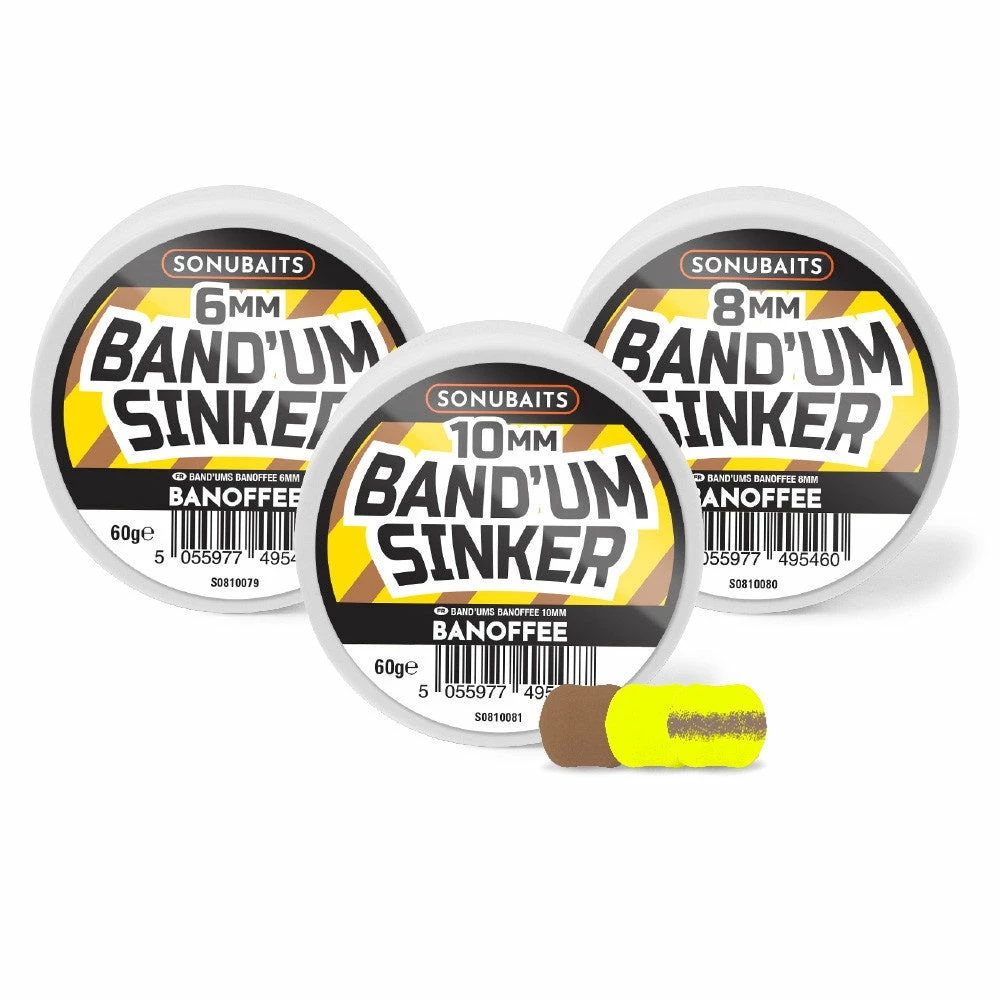 Sonubaits Bandum Sinkers Banoffee 3 Sonubaits Bandum Sinkers Banoffee