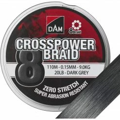 Dam Crosspower 8-Braid 300m
