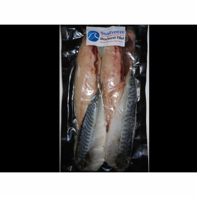 Seafreeze SEA FREEZE BAIT: Mackerel Fillet 3 Seafreeze SEA FREEZE BAIT: Mackerel Fillet