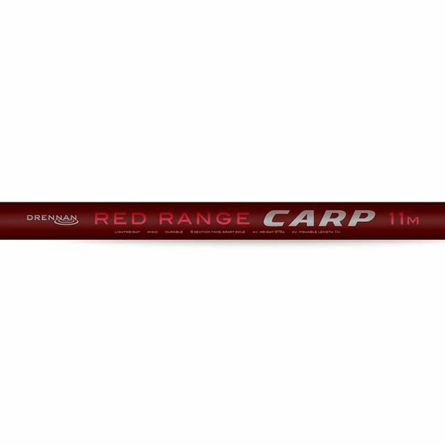 Drennan Red Range Carp Pole 11m 3 Drennan Red Range Carp Pole 11m