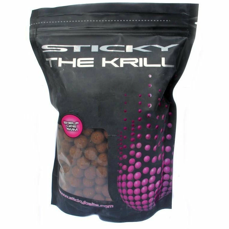 Sticky Baits The Krill Shelf Life 5kg Boilies 3 Sticky Baits The Krill Shelf Life 5kg Boilies