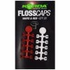 Korda Floss Caps White/Red