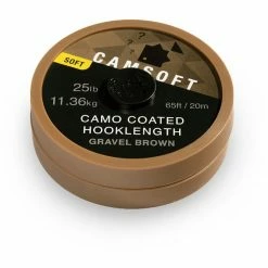 Thinking Anglers Camsoft Hook Length Gravel Brown