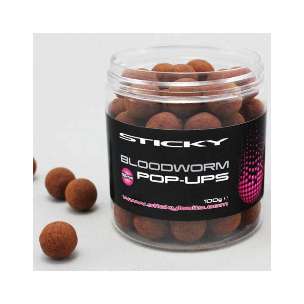 Sticky Baits Bloodworm Pop-Ups 12mm 3 Sticky Baits Bloodworm Pop-Ups 12mm